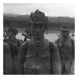 Vogue - July 1945 - Chinese Soldier in Camouflage