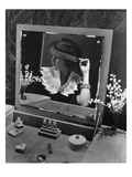 Vogue - January 1935 - Georgette Whelan at Vanity Table