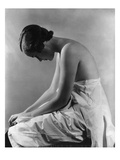 Vogue - August 1934 - Woman Bending Forward