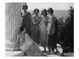Vanity Fair - August 1920 - Isadora Duncan Group in Grecian Costume