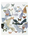 Vogue - April 1959 - Gloves and Butterflies