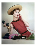 Vogue - April 1953 - Juggling Phone Calls