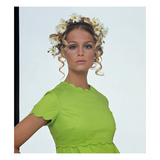 Vogue - January 1968 - Lauren Hutton with Daisies in her Hair