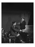 Vogue - May 1945 - Leon Fleisher Playing with Pierre Monteux