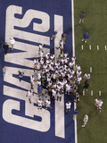 New York Giants and New England Patriots - Super Bowl XLVI - February 5  2012: New York Giants play