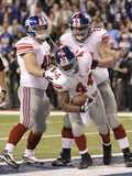New York Giants and New England Patriots - Super Bowl XLVI - February 5  2012: Ahmad Bradshaw