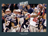 New York Giants and New England Patriots - Super Bowl XLVI - February 5  2012: Mario Manningham - C