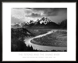 Tetons and The Snake River  Grand Teton National Park  c1942