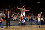 New York Knicks v Los Angeles Lakers  New York  NY  Feb 10: Landry Fields  Jeremy Lin