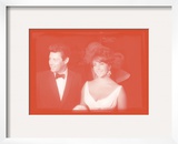 Elizabeth Taylor with Eddie Fisher In Colour