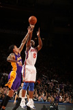 New York Knicks v Los Angeles Lakers  New York  NY  Feb 10: Bill Walker  Matt Barnes
