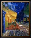 The Café Terrace on the Place du Forum  Arles  at Night  c1888