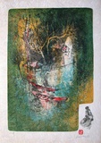 Papier De Riz - Paysage Indochinois