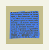 Petite Annonce