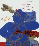 CycIIste À L'Oiseau Et Aux Abeilles