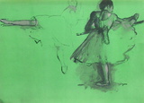 Danseuse À La Barre