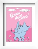 Horton Hears a Who (on pink)