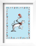 The Cat in the Hat: The Cat (on blue)