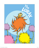 The Lorax (on blue)