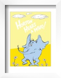 Horton Hears a Who (on yellow)