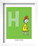 H - I Am Sam Sam I Am (on green)