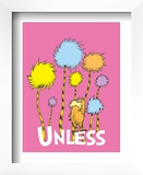 The Lorax: Unless (on pink)