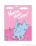 Horton Hears a Who (on pink)
