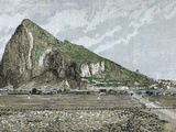 Rock of Gibraltar by Rico  1882