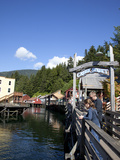 Downtown Creek Street  Ketchikan  Alaska  Usa