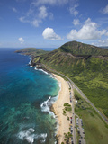 Sandy Beach  Koko Crater  Honolulu  Oahu  Hawaii