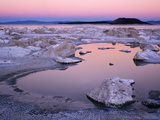 Lake Reflections in South Tufa Area  Mono Lake  California  Usa