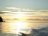 Sunset  Southeast Near Ketchikan  Alaska  Usa