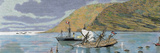 The Chilean Corvette 'Esmeralda' Is Sunk by the Peruvian Ironclad 'Huascar' on May 21  1879
