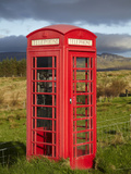 Public Phone Box  Ellishadder  Near Staffin  Trotternish Peninsula  Isle of Skye  Scotland