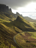 Road Ascending the Quiraing  Isle of Skye  Scotland