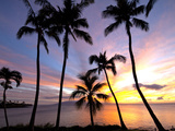 Sunset  Napili Bay  Maui  Hawaii