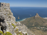 Table Mountain National Park Cableway Aerial Tram and Station  Cape Town  South Africa