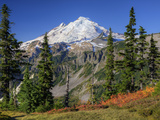 Mt Baker from Kulshan Ridge at Artist's Point  Heather Meadows Recreation Area  Washington  Usa