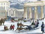 Engraving in 'L'Univers Illustre' (1863)  Berlin  Germany