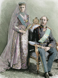 King of Denmark (1863-1906)  Was the First Sovereign of the Branch Blucksburg