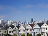 Painted Ladies Alamo Square  San Francisco  California  Usa