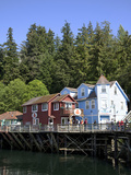 Downtown Creek Street  Ketchikan  Alaska  Usa