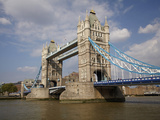 Tower Bridge and River Thames  London  England  United Kingdom