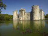 Bodiam Castle (1385)  Reflected in Moat  East Sussex  England