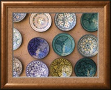 Moroccan Plates  Ensemble Artisanat  Ouarzazate  South of the High Atlas  Morocco