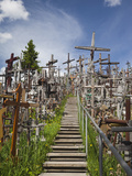 Hill of Crosses  Siauliai  Central Lithuania  Lithuania