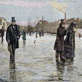 Returning from a Funeral  'The Spanish and American Illustration'  1877