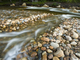 The Saco River in Bartlett  New Hampshire  Usa