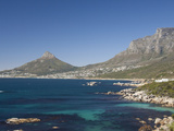 Camps Bay and Clifton Area  View of the Backside of Lion's Head  Cape Town  South Africa