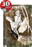 Marilyn Monroe Luftschacht-Collage